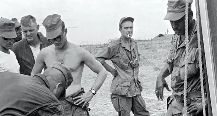 image de soldats durant la guerre du vietnam